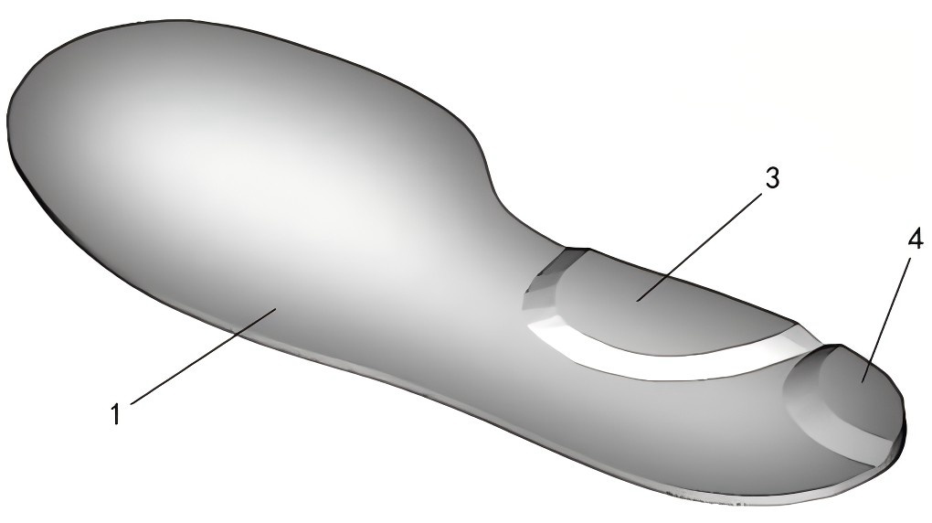 双足三维结构差异矫正鞋垫和鞋